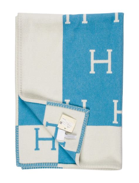 hermes baby blue blanket